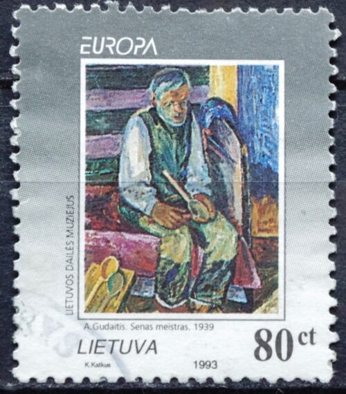 Pašto ženklai, Lietuva, Europa - šiuolaikinis menas