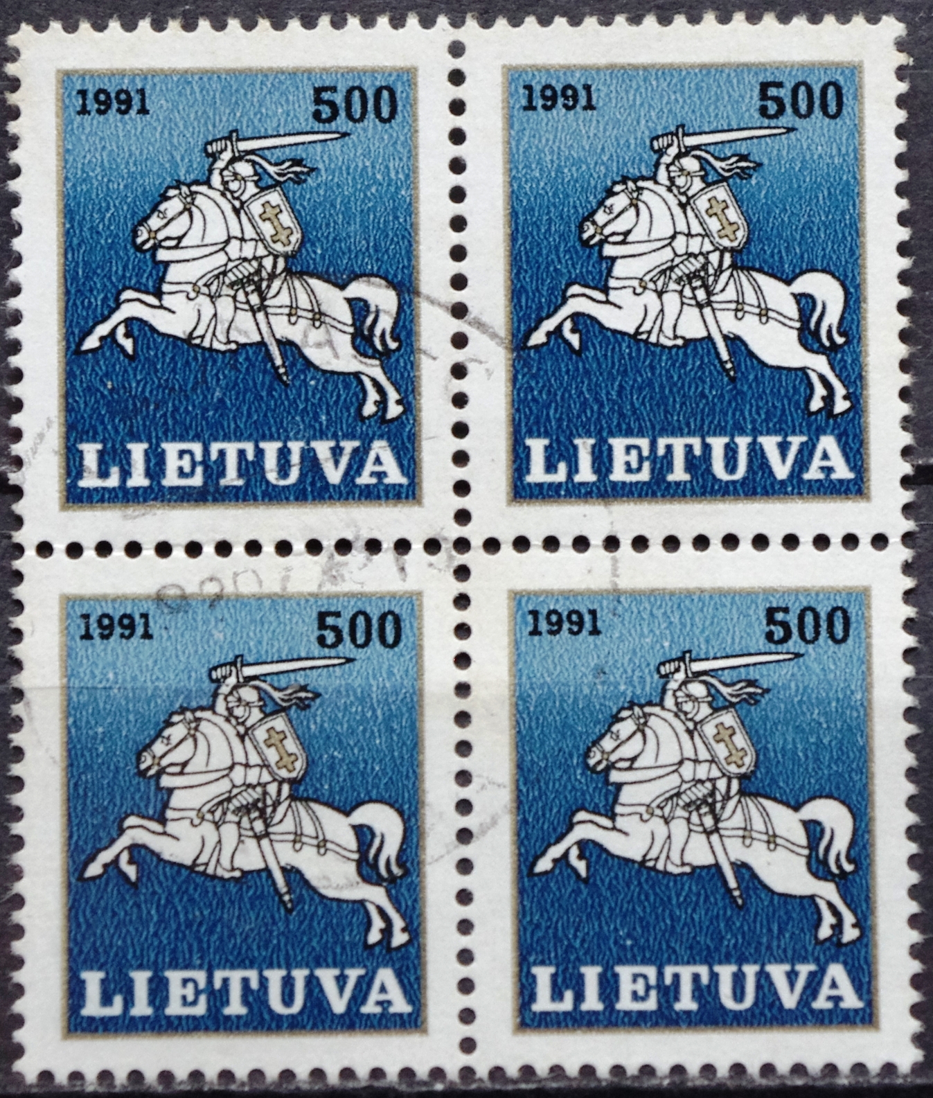 Pašto ženklai, Lietuva, Vytis