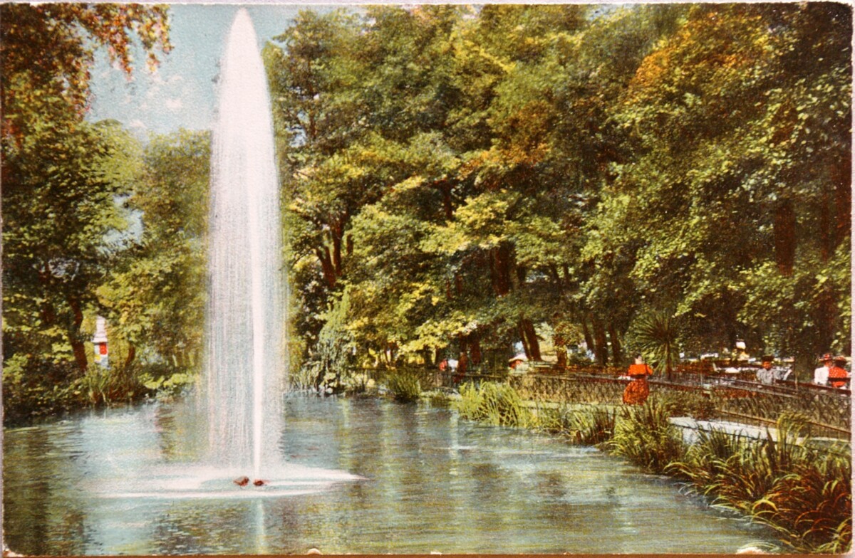 Vokietijos Reichas, Bad Harzburgas, 1909m atvirlaiškis