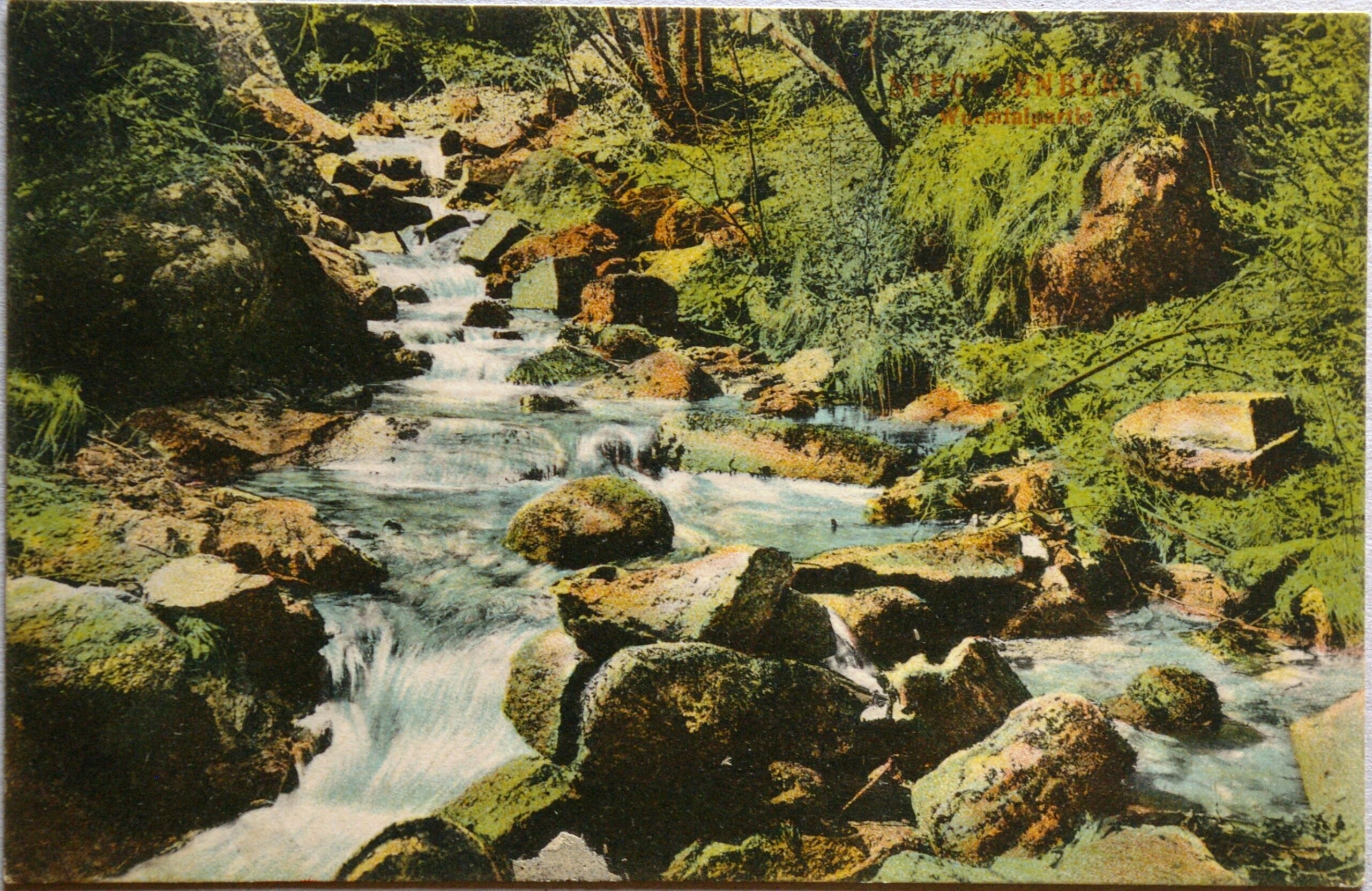 Vokietijos Reichas Steklenbergas 1909m atvirlaiškis