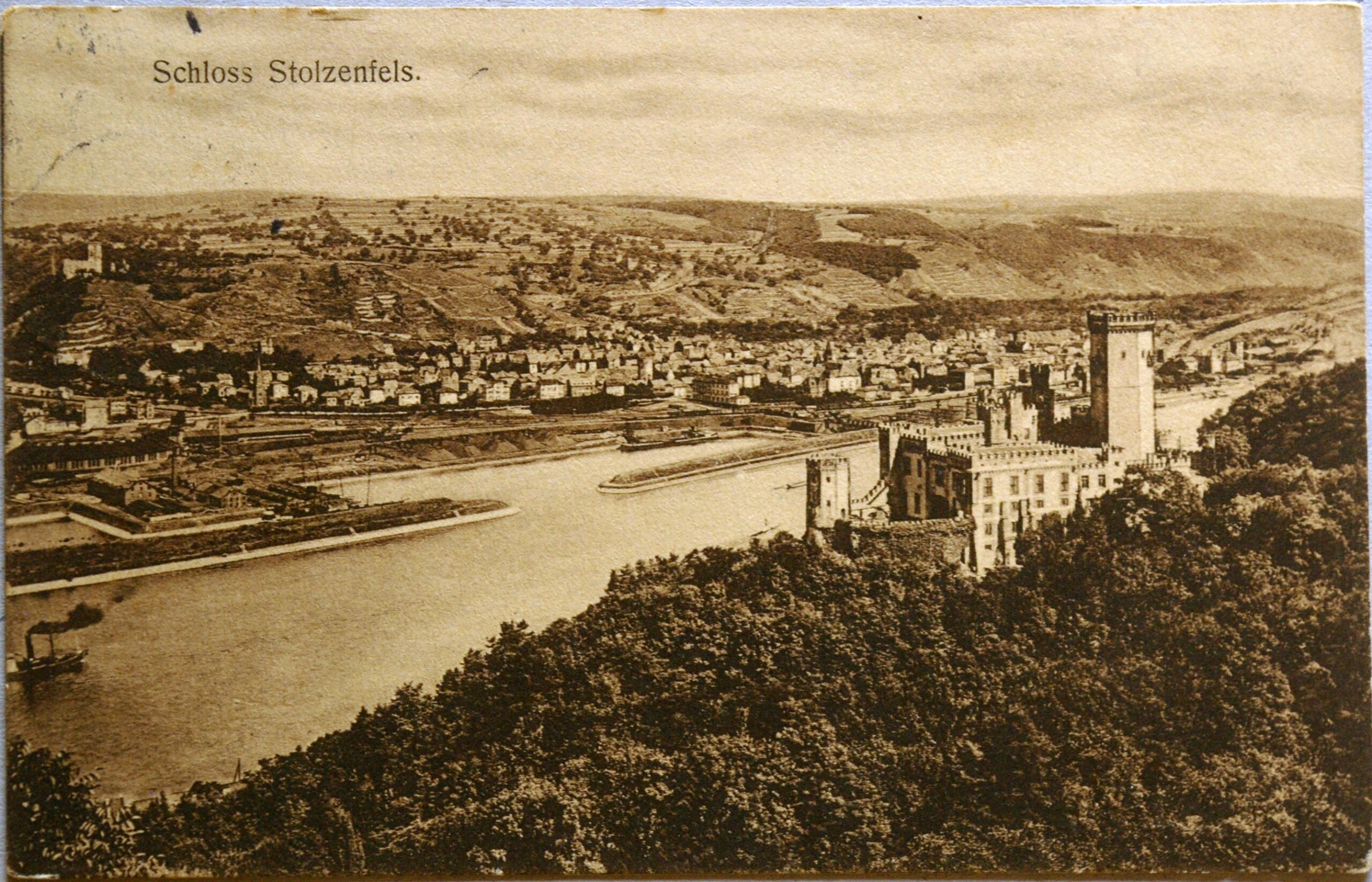 Vokietijos Reichas, Stolzenfelsas 1913m atvirlaiškis