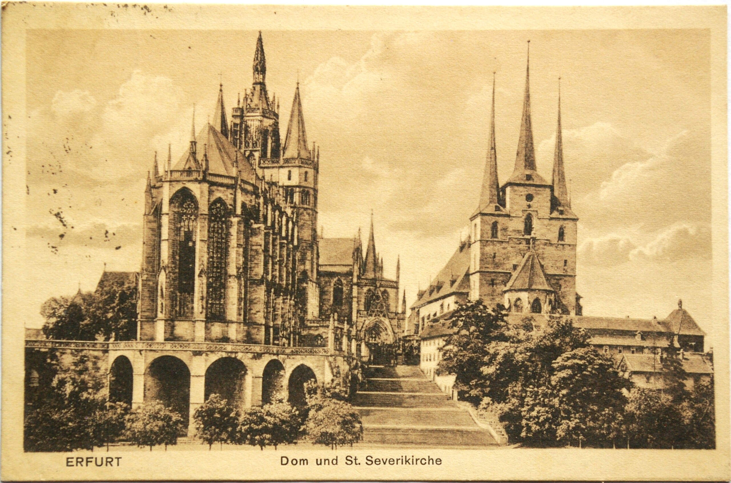 Vokietijos Reichas, Erfurtas 1922m atvirlaiškis