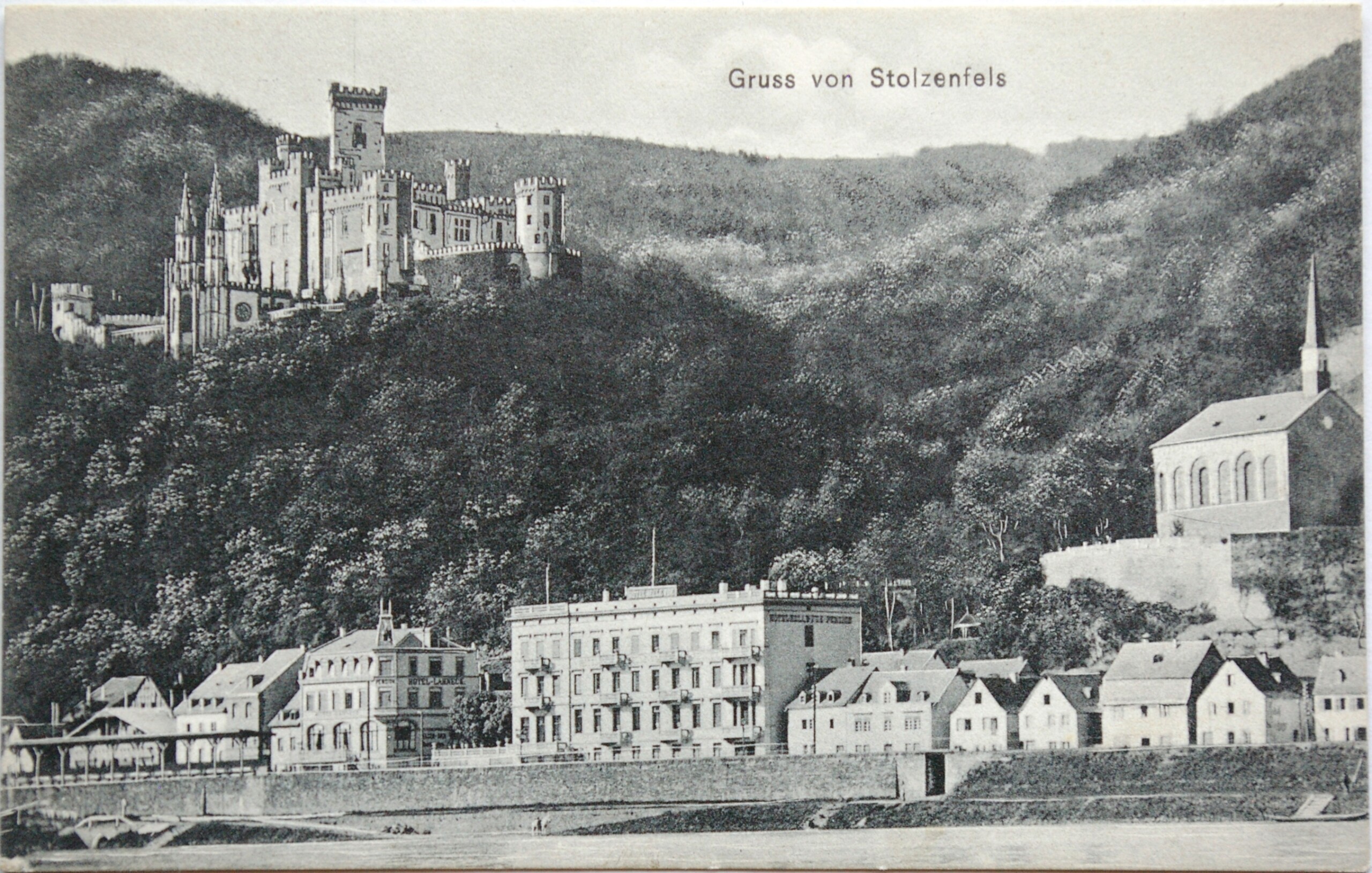 Vokietijos Reichas, Stolzenfelsas 1909m atvirlaiškis