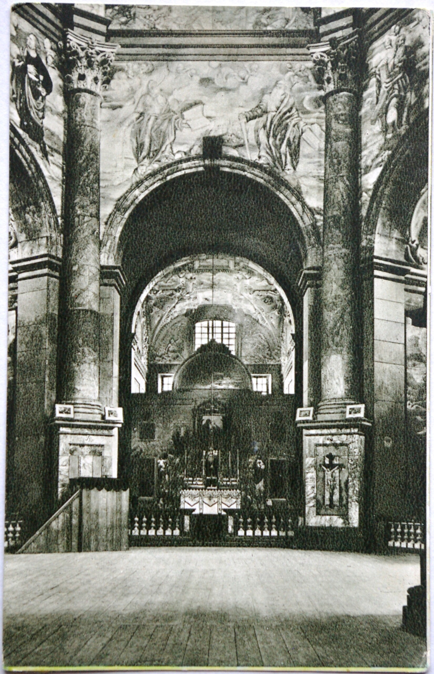 Lietuva, Pažaislis, senas atvirlaiškis