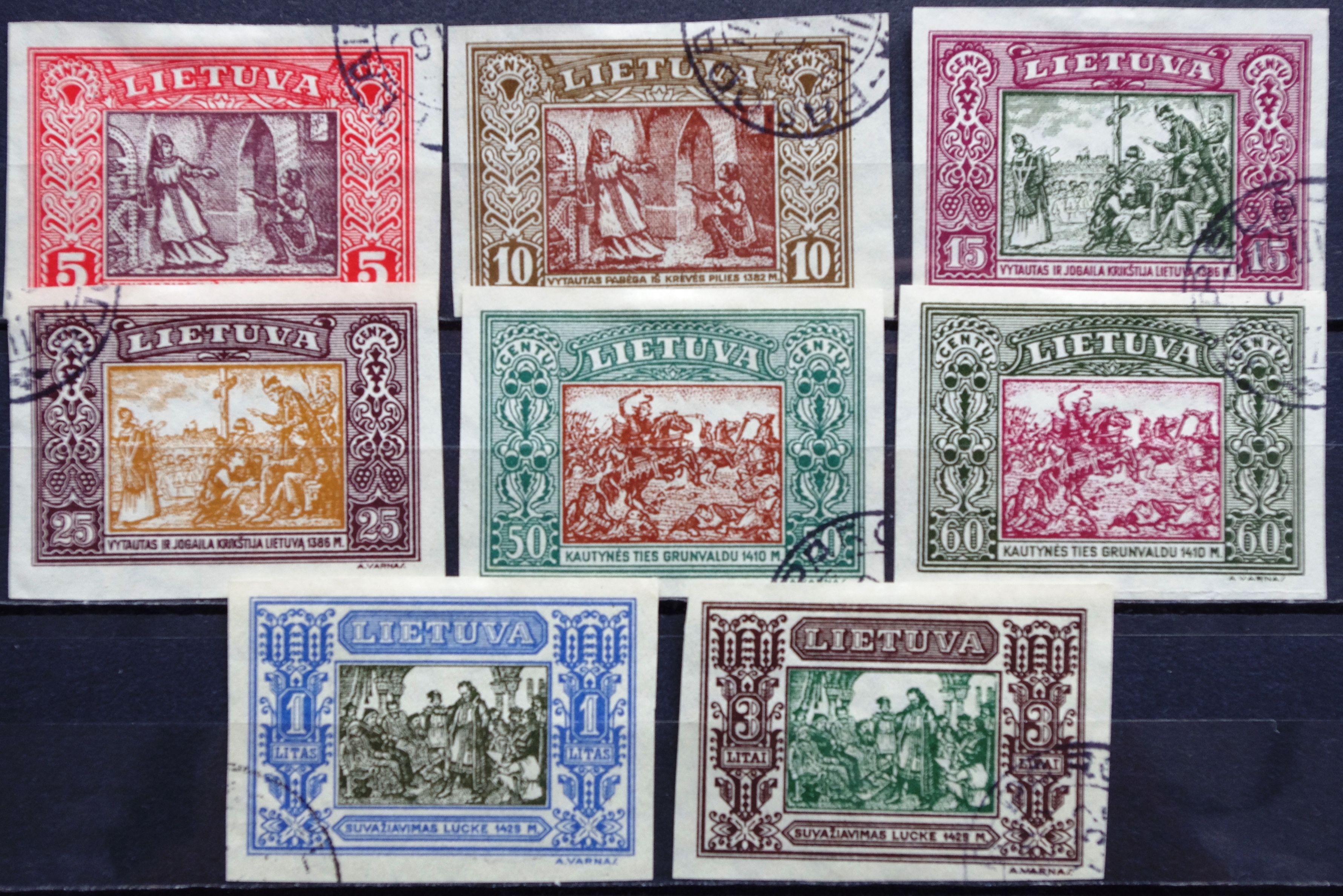 Tarpukario Lietuvos pašto ženklai. Lietuvos vaiko antroji laida