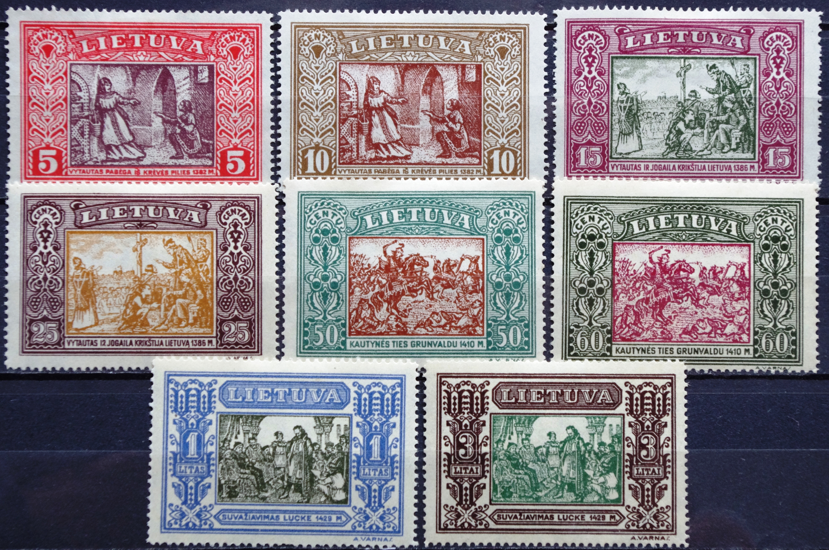 Tarpukario Lietuvos pašto ženklai. Lietuvos vaiko antroji laida