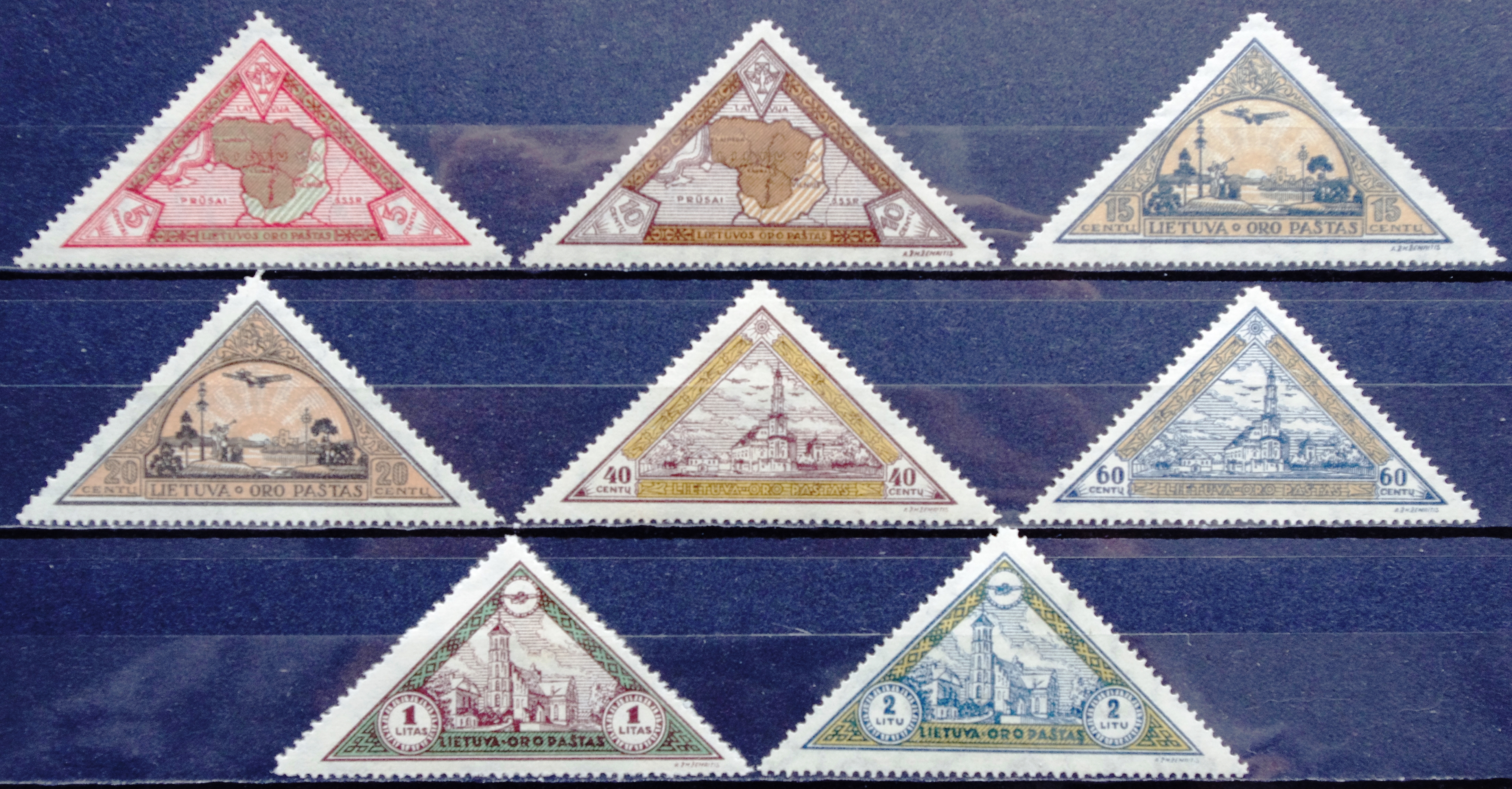 Tarpukario Lietuvos pašto ženklai. Lietuvos vaiko pirmoji oro pašto laida