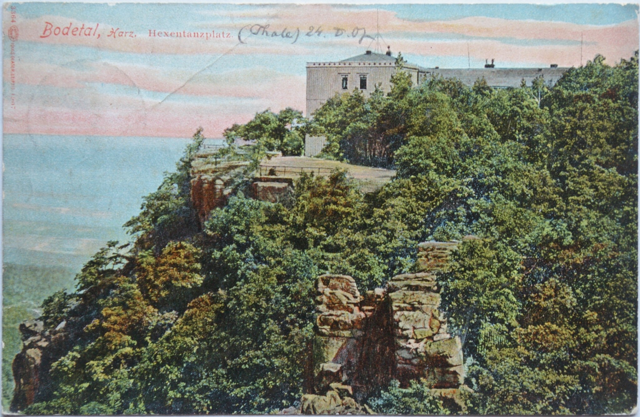 Vokietijos Reichas, Bodetalis, 1907 m. atvirlaiškis