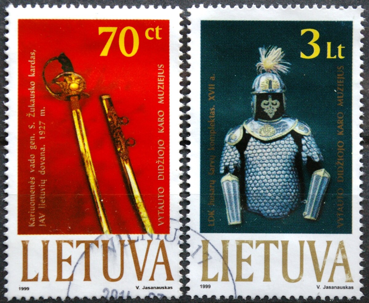 Pašto ženklai, Lietuva, iš muziejų fondų