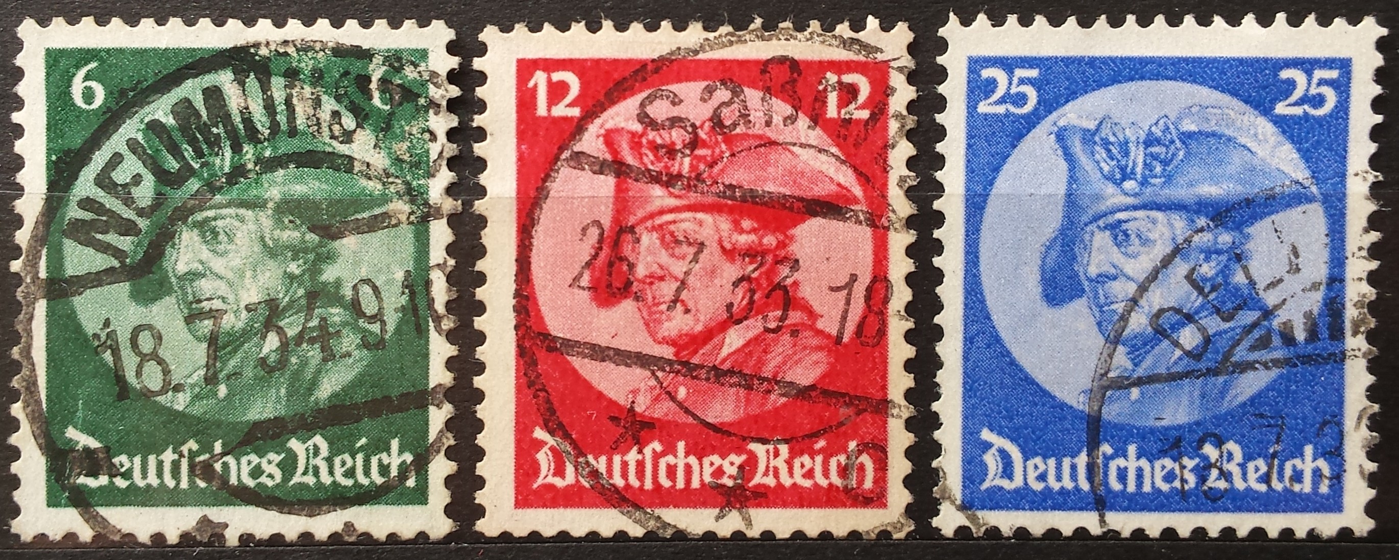 Inauguracinis naujojo Reichstago posėdis Potsdame. Frydrichas Didysis