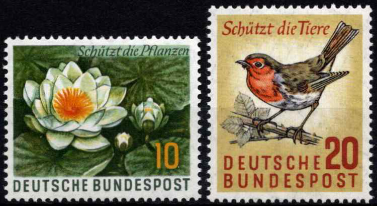 Vokietija, pilna serija, MiNr 274-275 MNH**