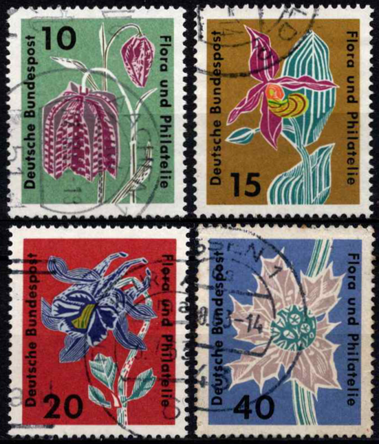 Vokietija, pilna serija, MiNr 392-395 Used (O)