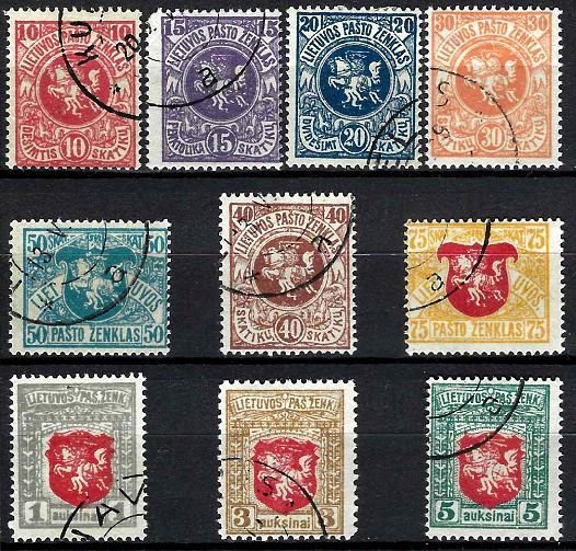 Tarpukario Lietuvos, trečioji Berlyno pašto ženklų laida