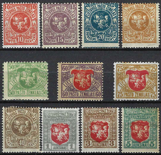 Tarpukario Lietuva, Ketvirtoji Berlyno pašto ženklų laida