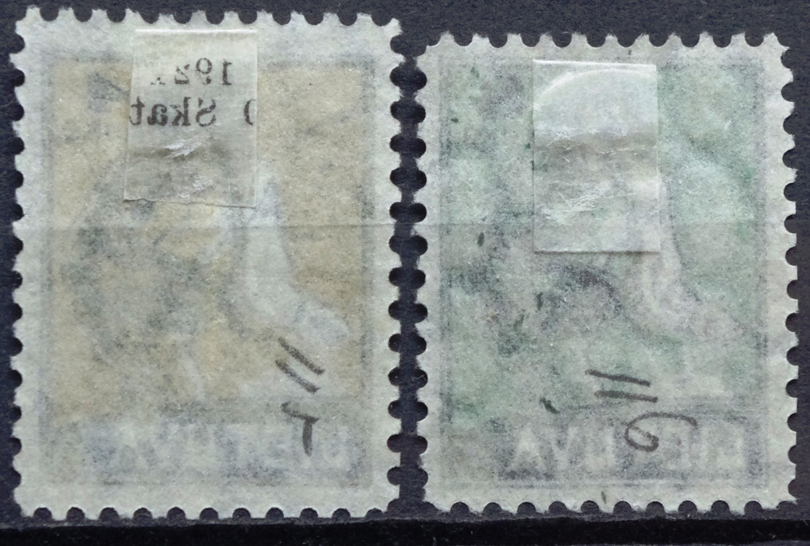 IMGP3425 Tarpukario Lietuvos pašto ženklai. Standartinė sėjėjo laida