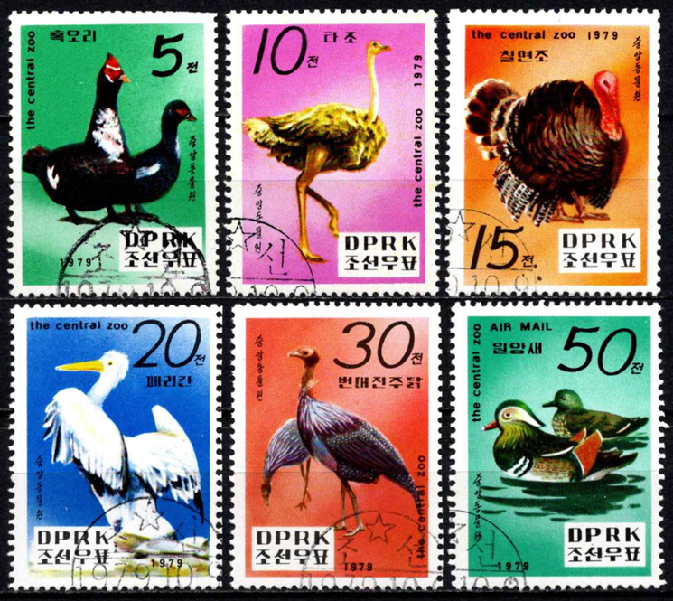 Šiaurės Korėja, pilna serija, MiNr 1905-1910 Used (O)