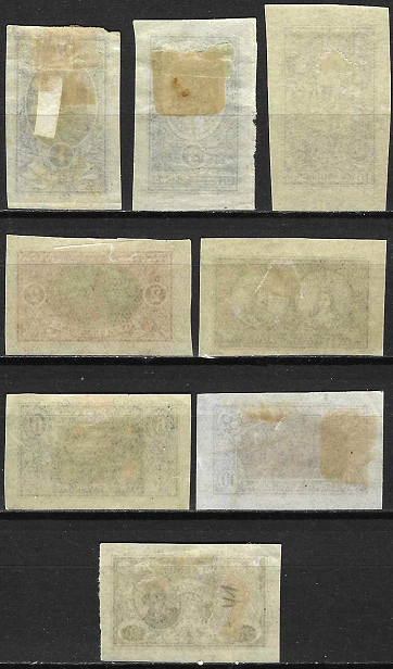 Vidurio Lietuva. Antroji standartinė pašto ženklų serija. Įvairūs vaizdai.