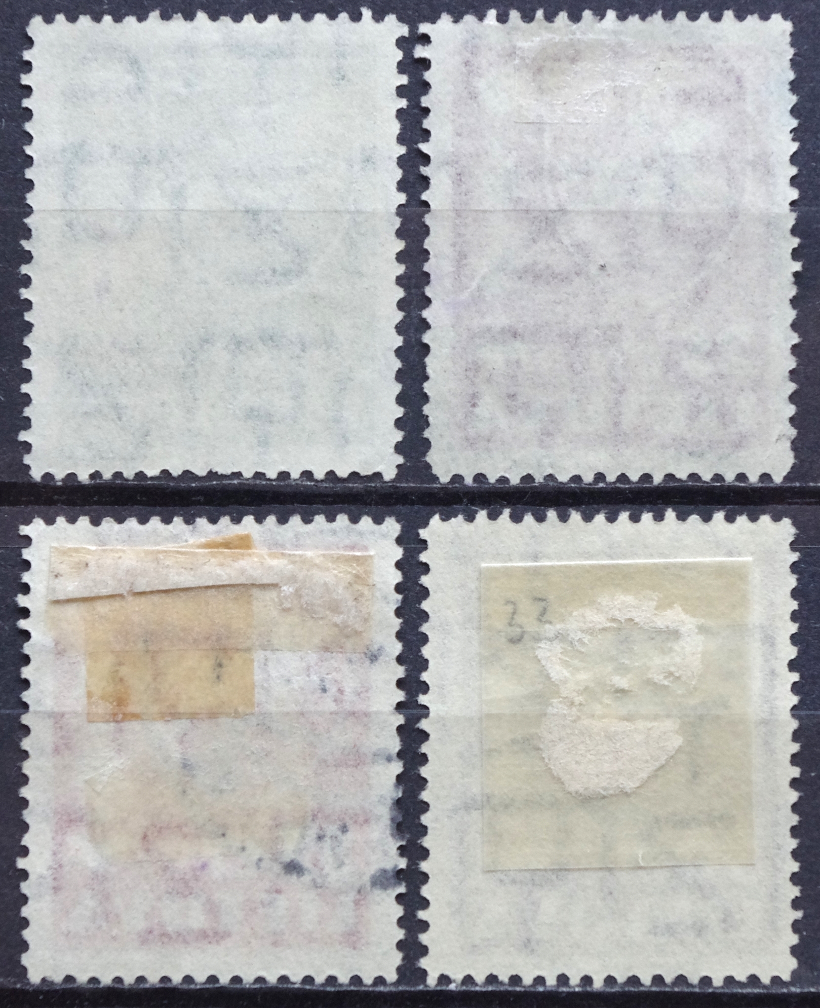 IMGP3318 pašto ženklai, Tarpukario Lietuva. Standartinė pašto ženklų laida. Vyčio herbas I-II