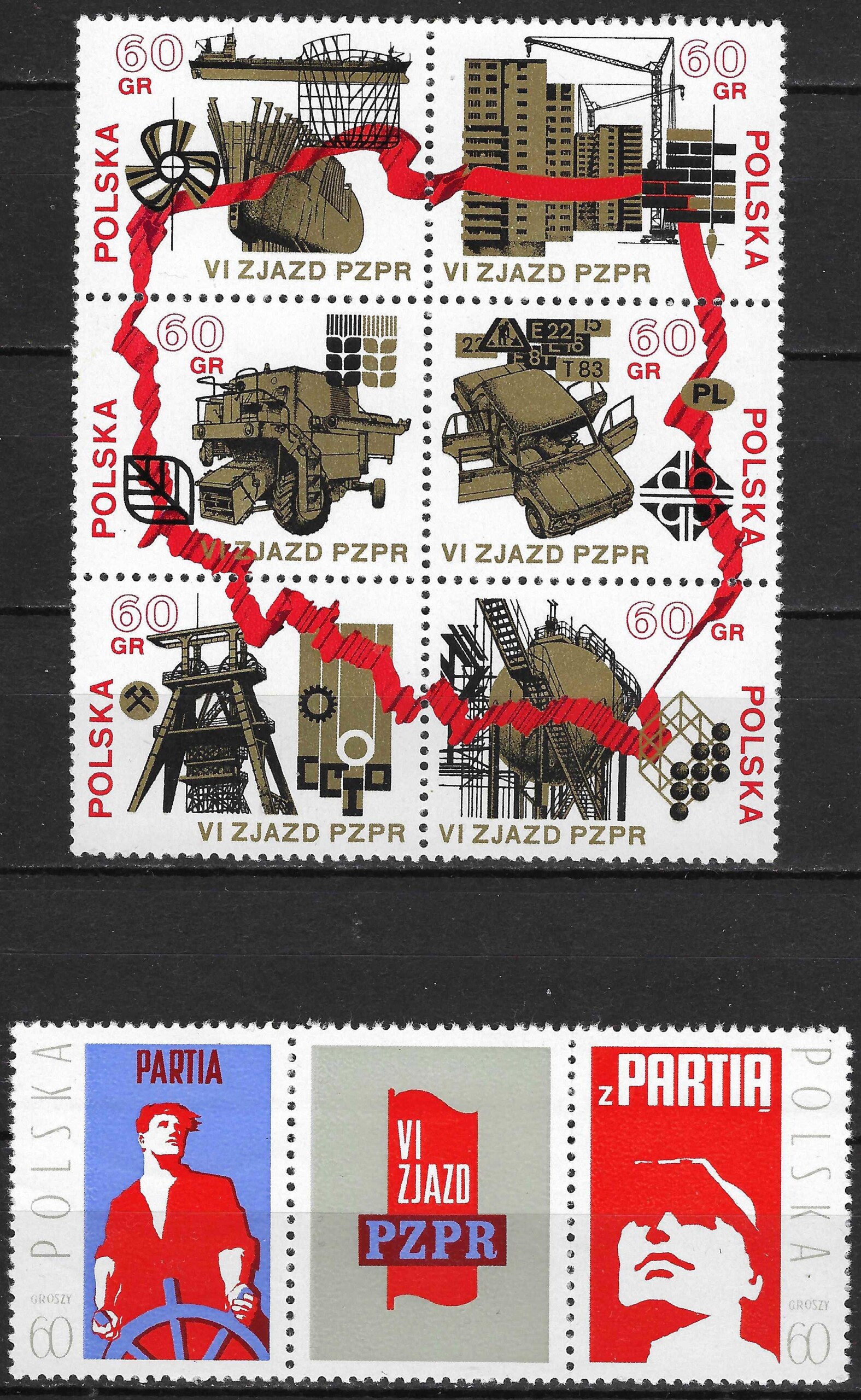 pašto ženklai, Lenkija