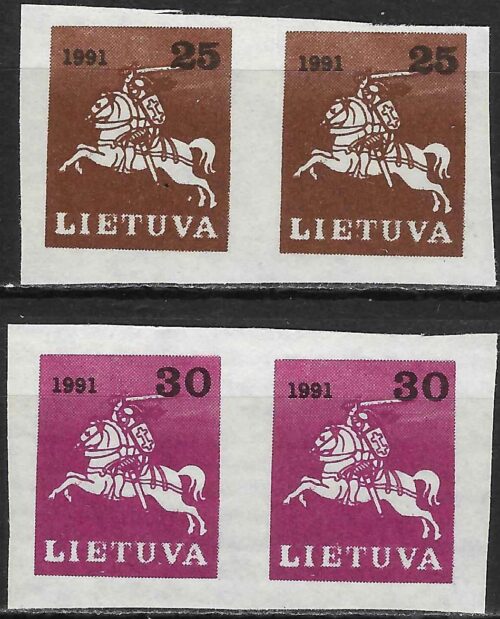 Pašto ženklai, Lietuva, Vytis