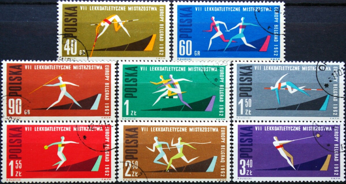 Lenkija, pilna serija ScNr 079-1086 Used(O) G