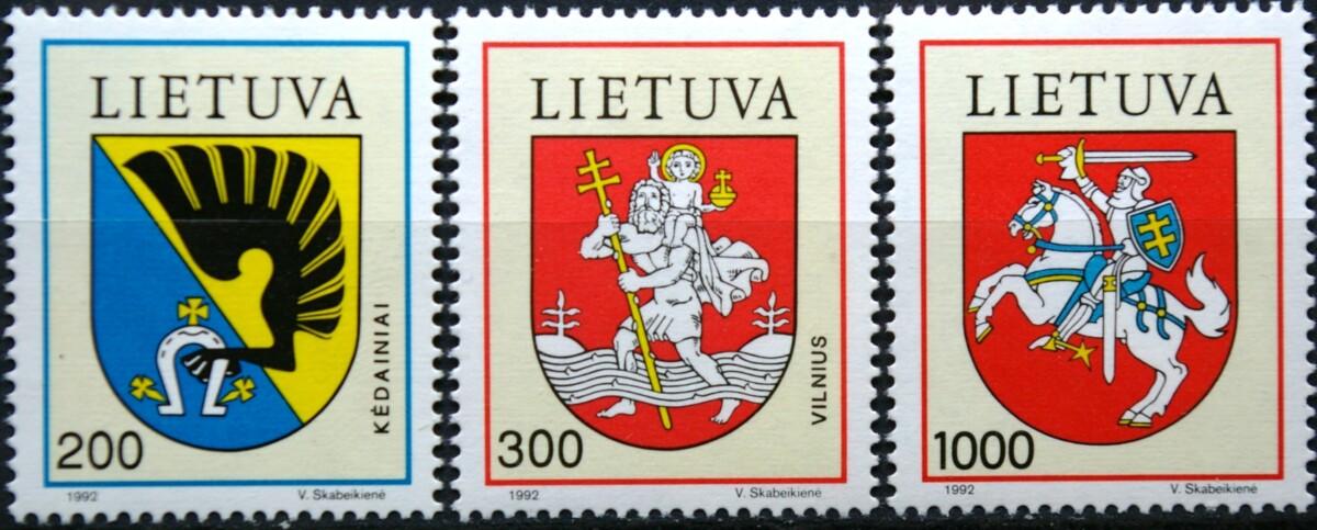 Lietuva, pilna serija MiNr 505-507 MNH**