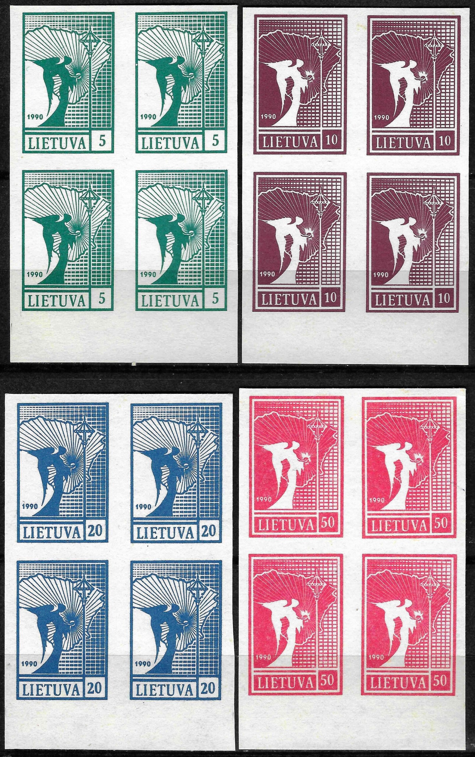 Pašto ženklai, Lietuva, Angelas