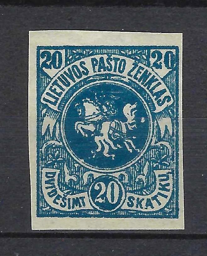 Tarpukario Lietuva, Ketvirtoji Berlyno pašto ženklų laida