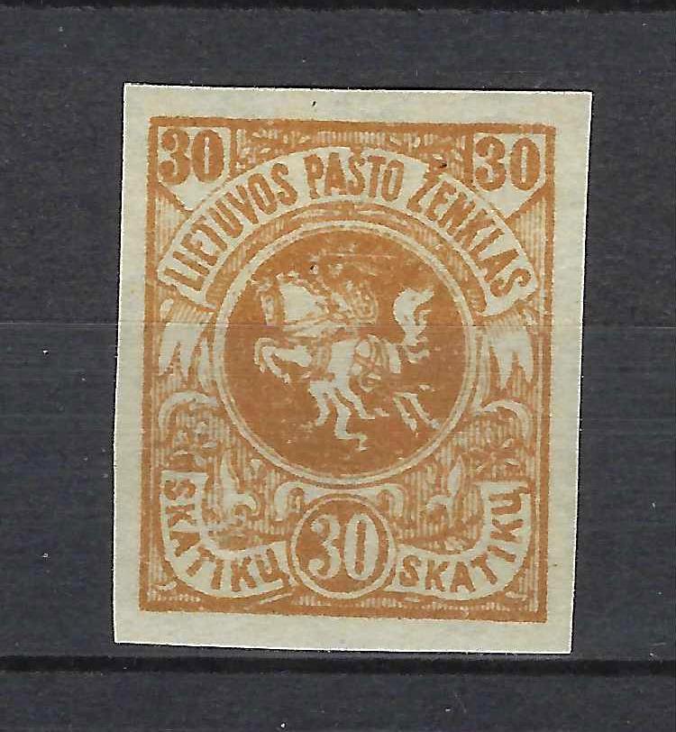 Tarpukario Lietuva, Ketvirtoji Berlyno pašto ženklų laida