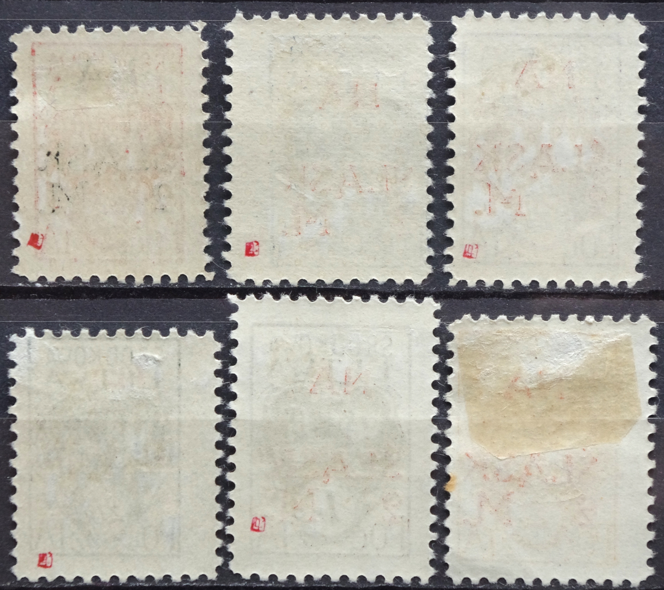 pašto ženklai, Vidurio Lietuva. Vilniaus žymūs architektūriniai objektai