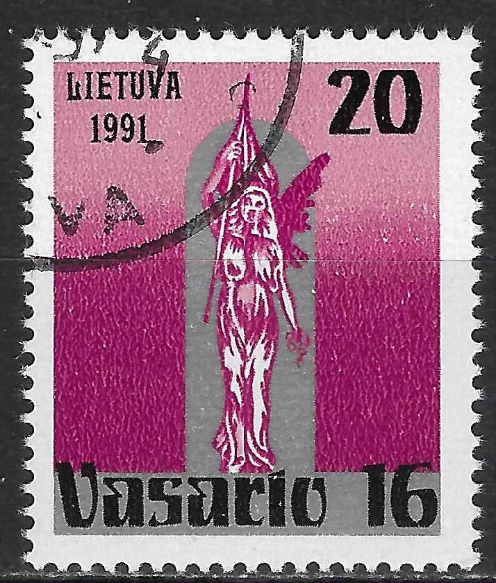 Pašto ženklai, Lietuva, Vasario 16-oji