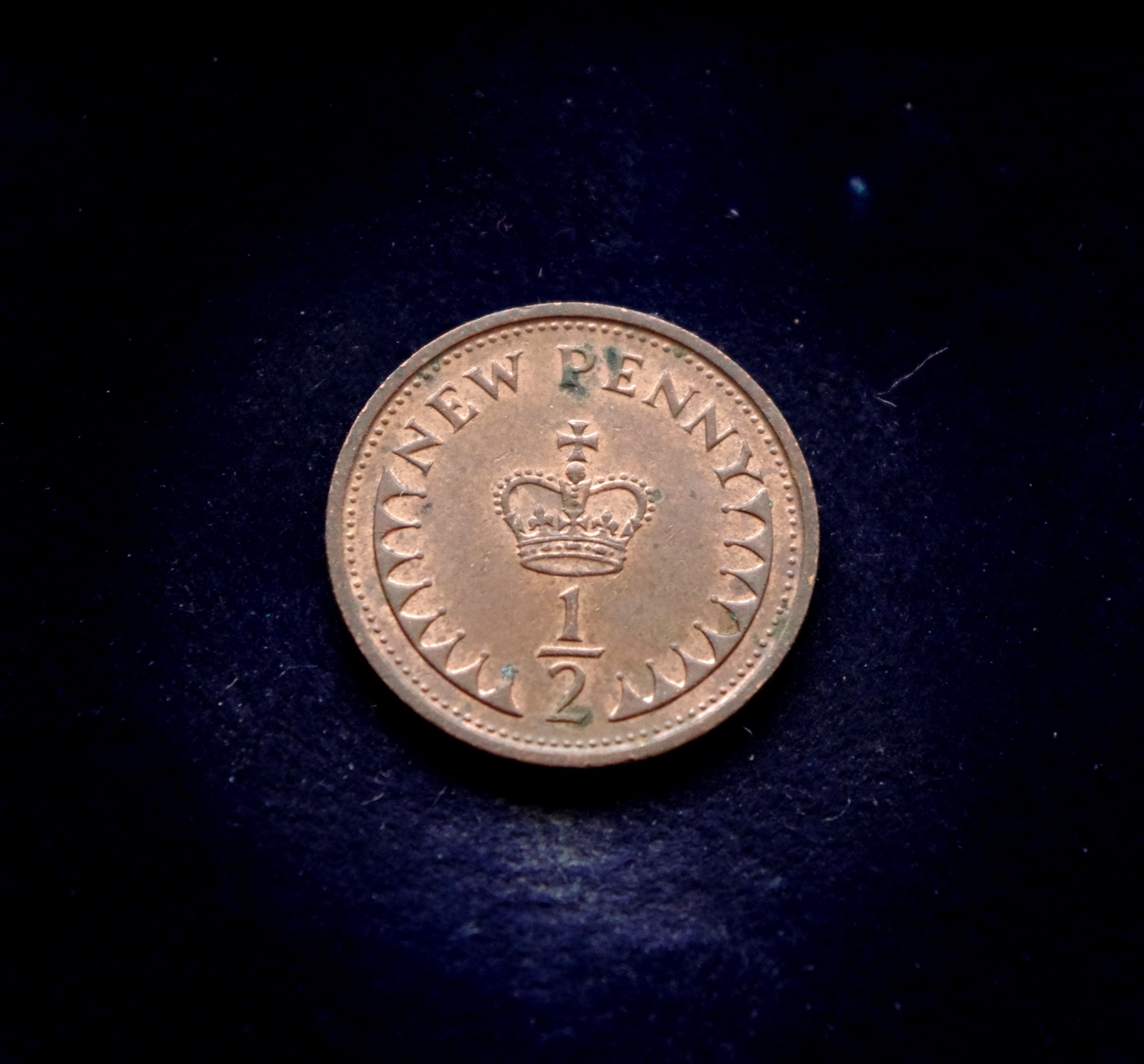 moneta, 1/2 penso, Jungtinė Karalystė