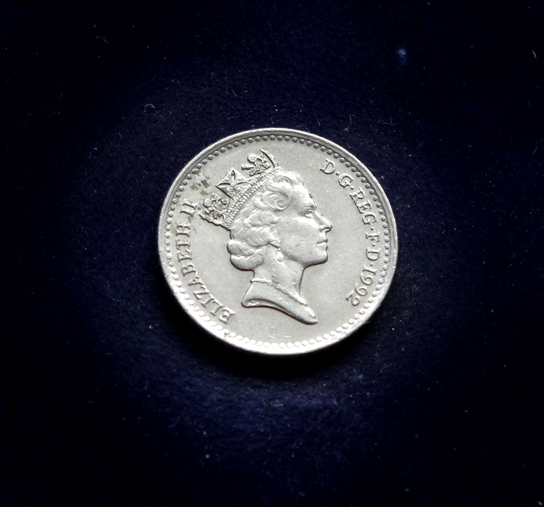 moneta, 5 pensai, Jungtinė Karalystė