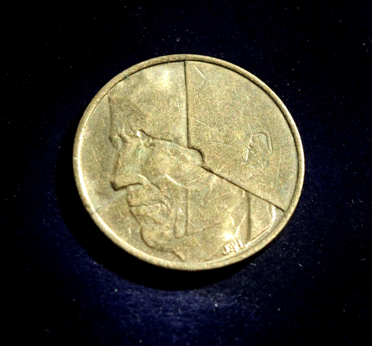 Moneta, 5 frankai, Belgija