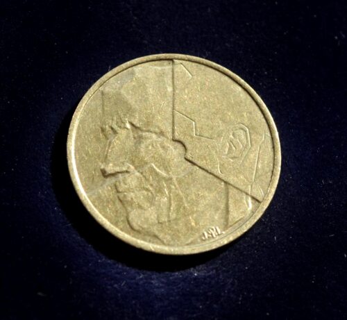 Moneta, 5 frankai, Belgija