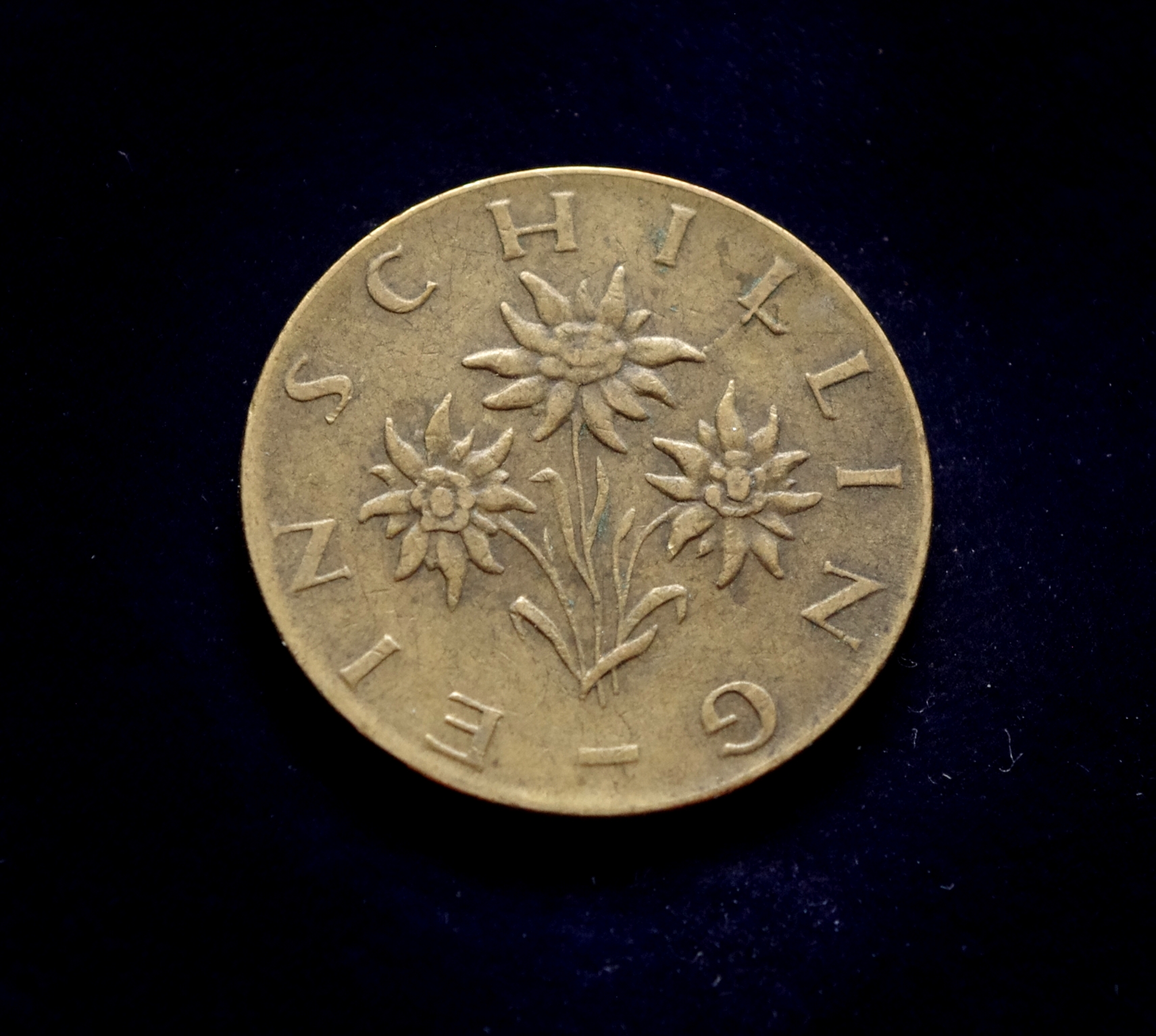 moneta, 1 šilingas, Austrija