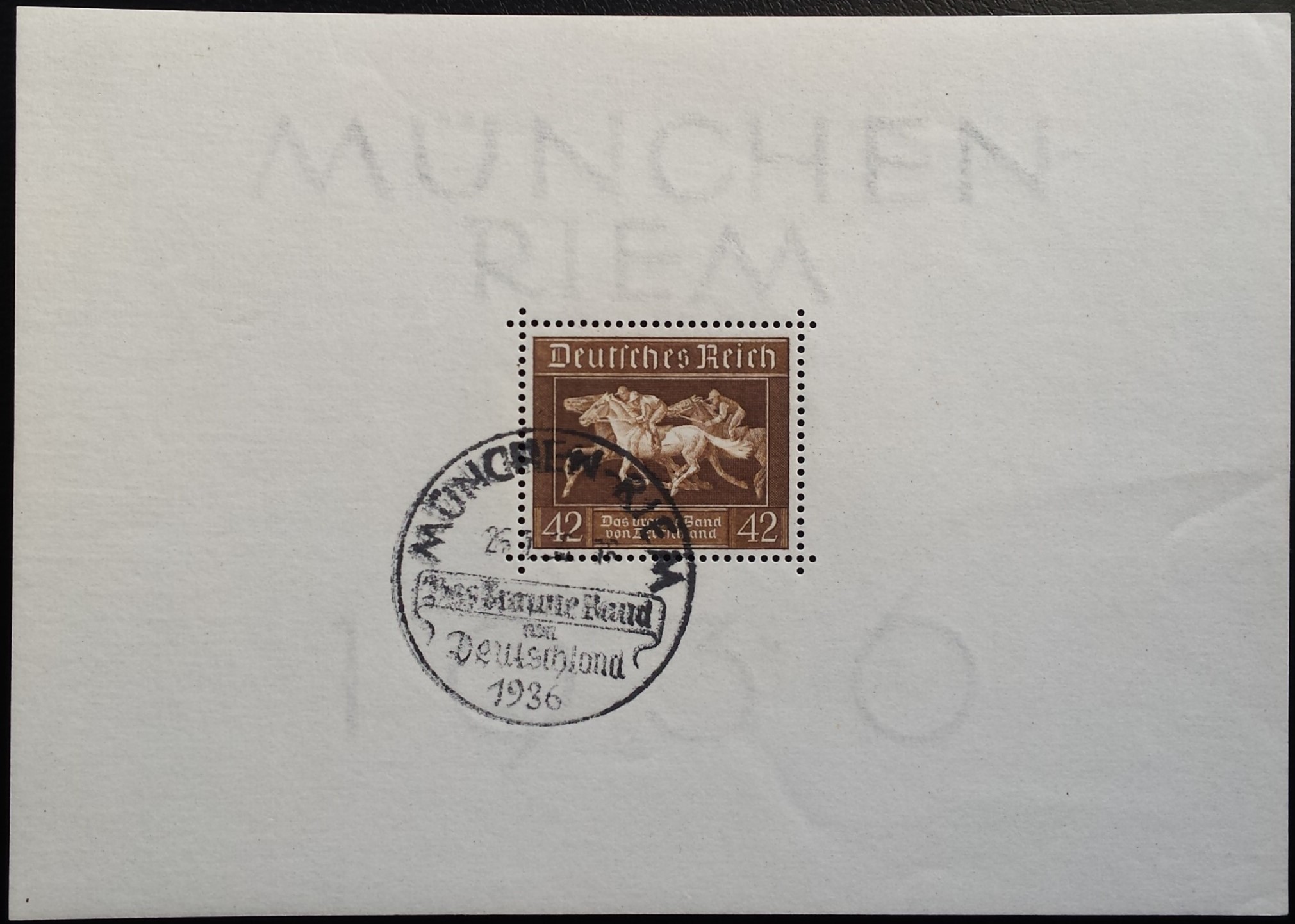 Vokietijos Reichas, Blokas 4X, MiNr 621 Used (O)