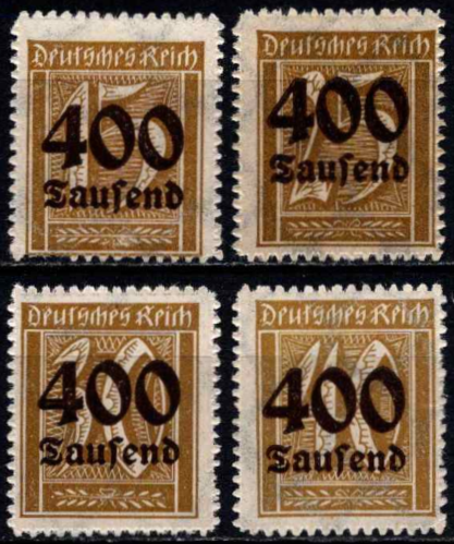 Infliacinė serija. Skaičius stačiakampyje.