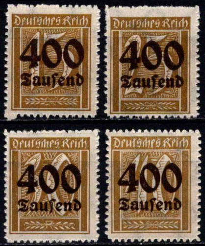 Infliacinė serija. Skaičius stačiakampyje.