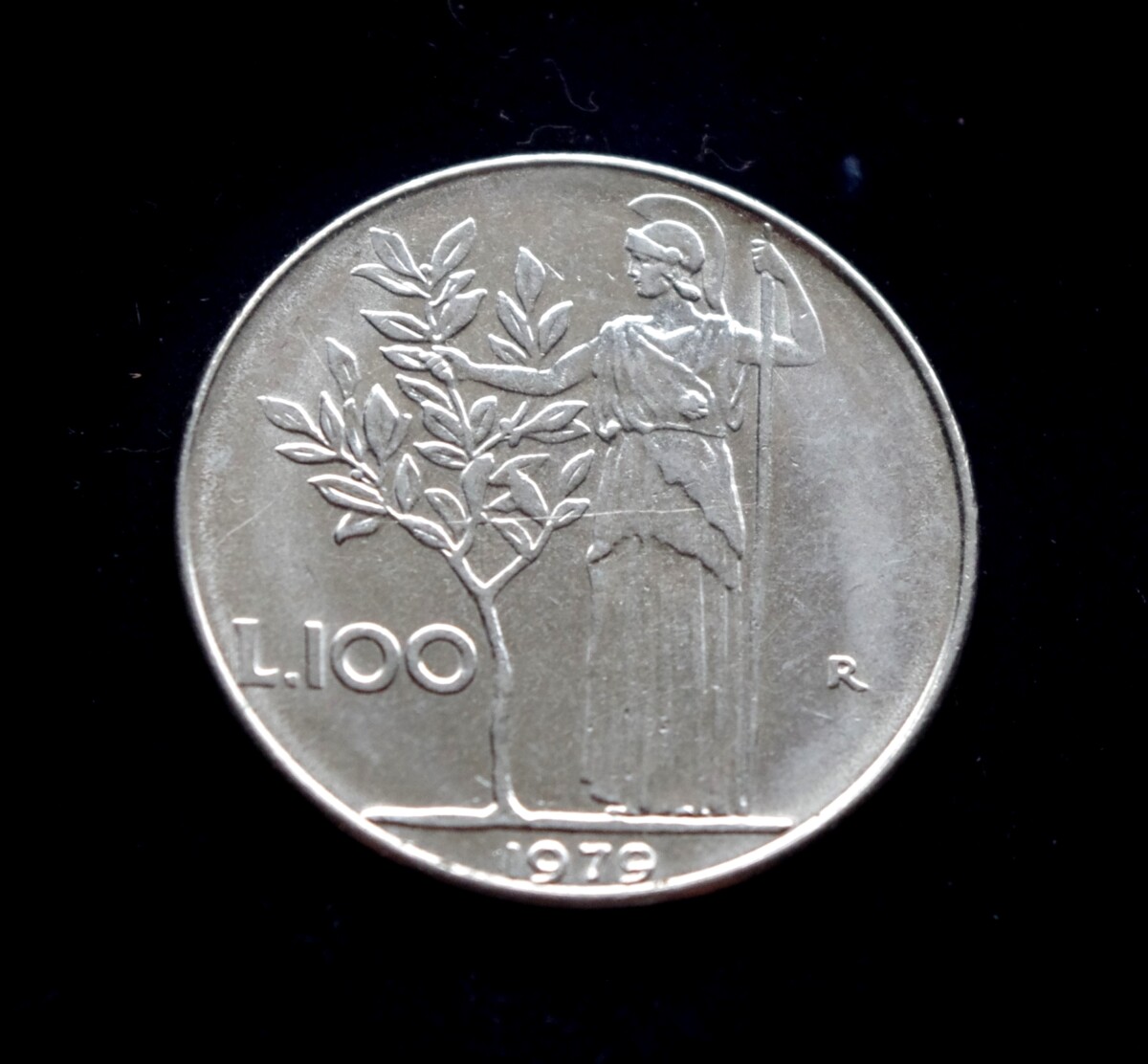 moneta, 100 lirų, Italija