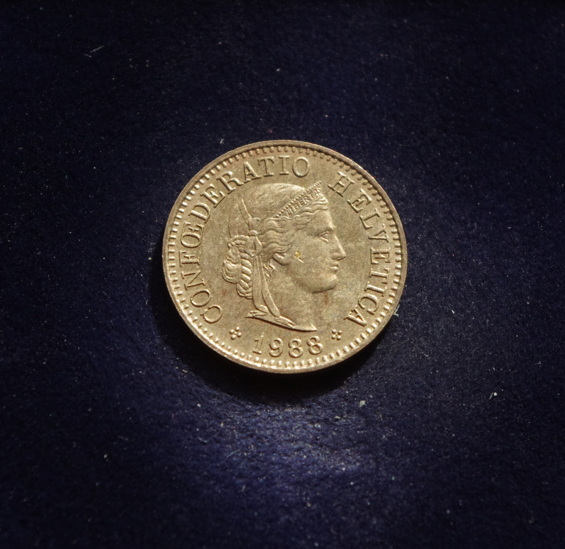 Šveicarija, 5 rapenai 1988m