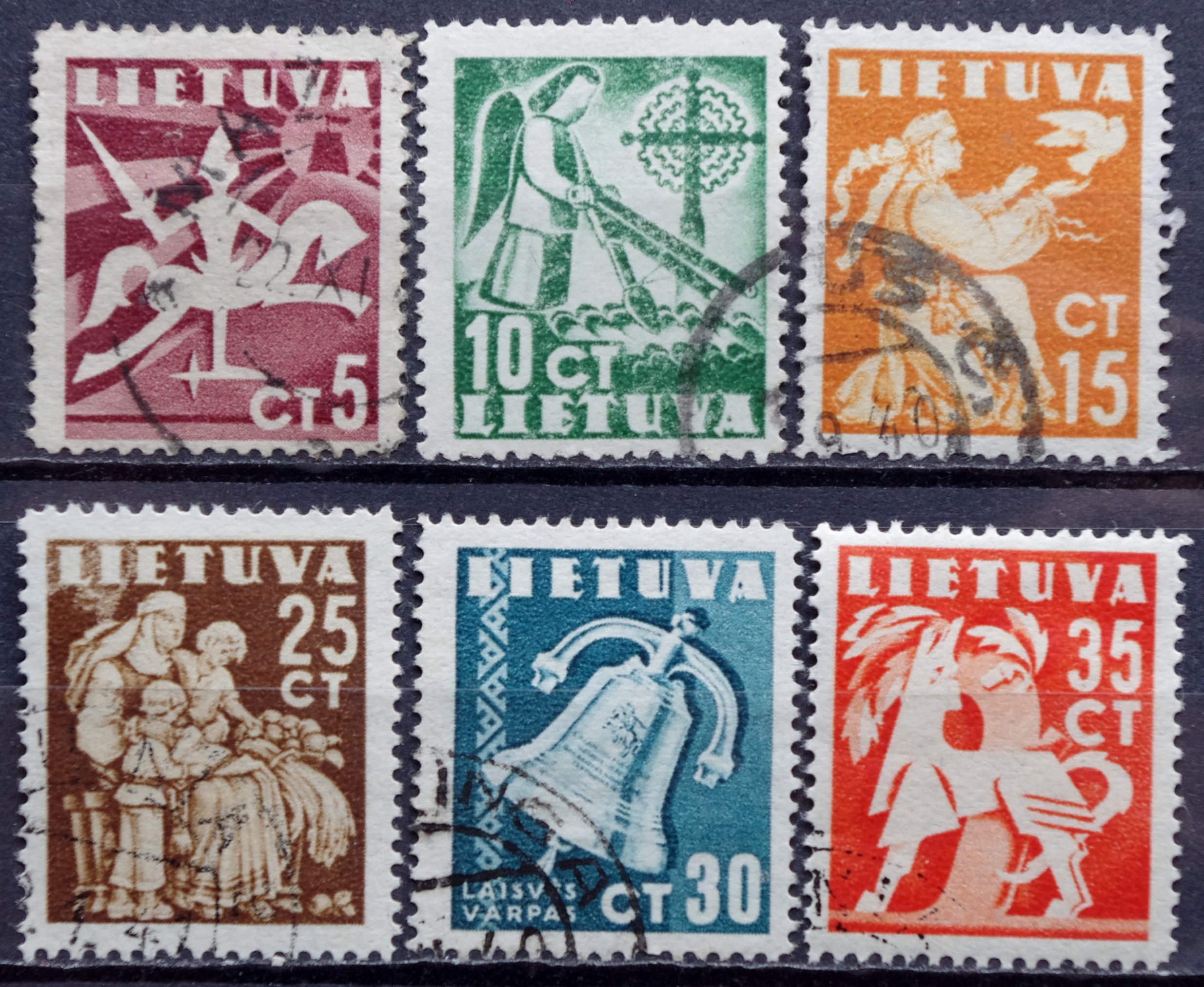 pašto ženklai, Tarpukario Lietuva. Pašto ženklų taikos laida