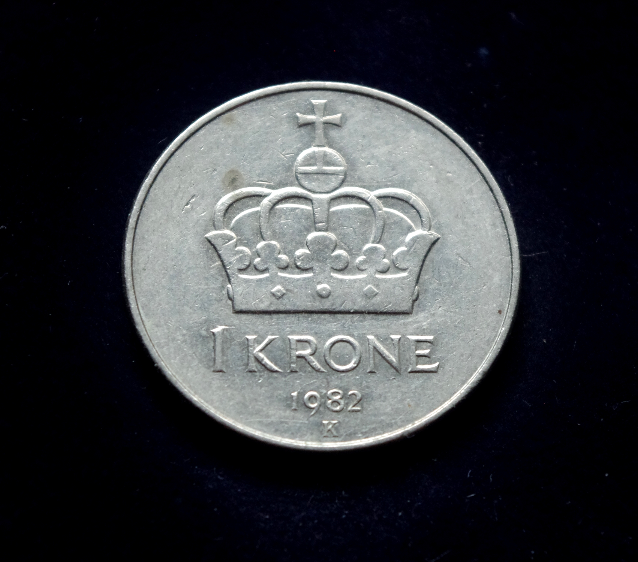 moneta, 1 krona, Norvegija