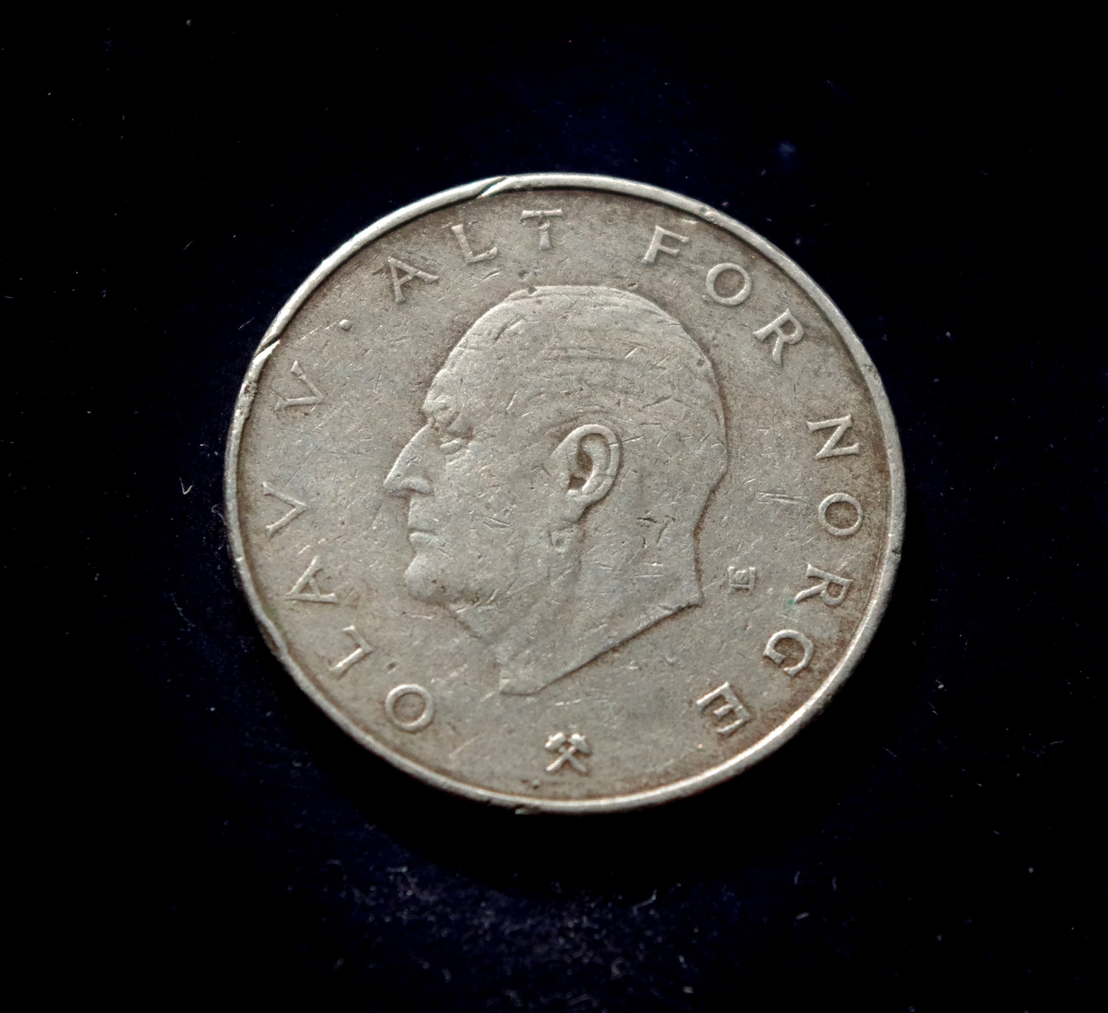 moneta, 1 krona, Norvegija