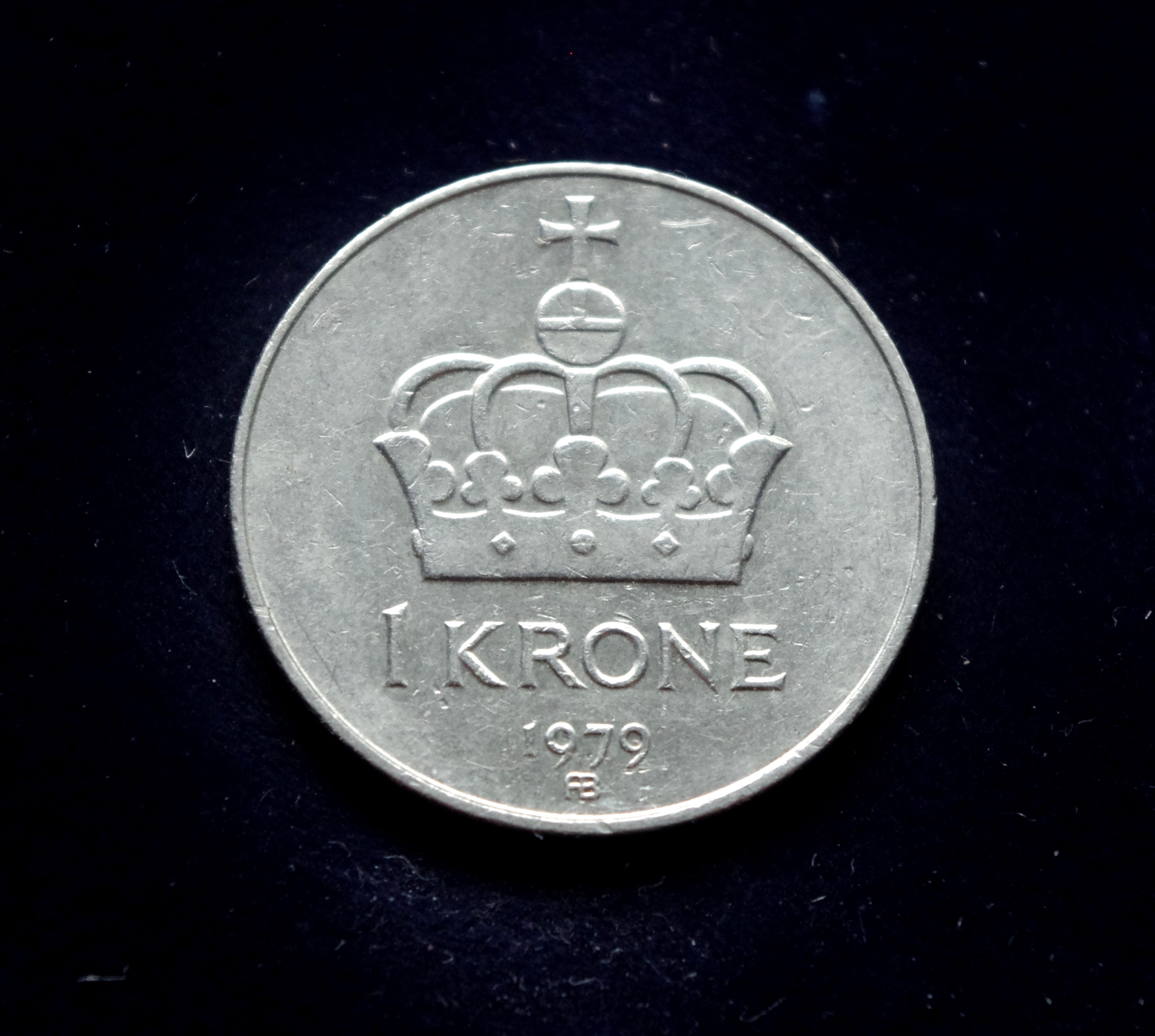 moneta, 1 krona, Norvegija