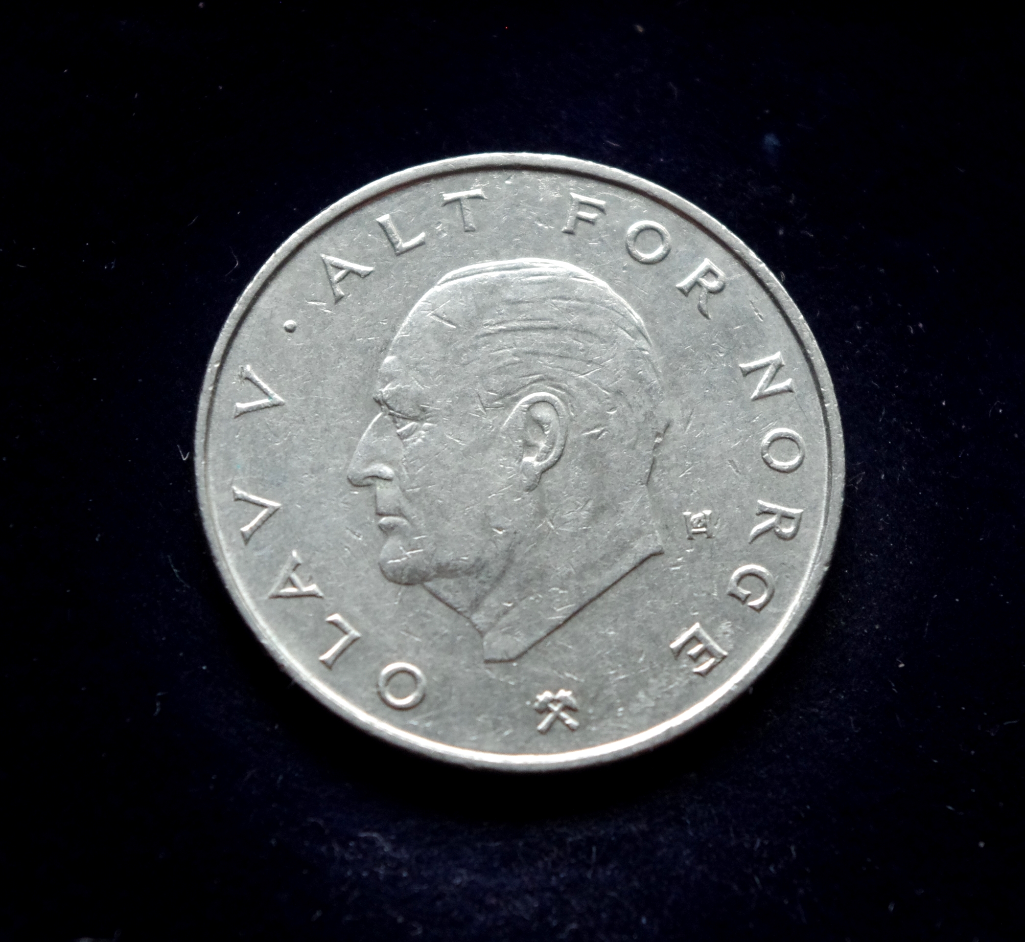 moneta, 1 krona, Norvegija