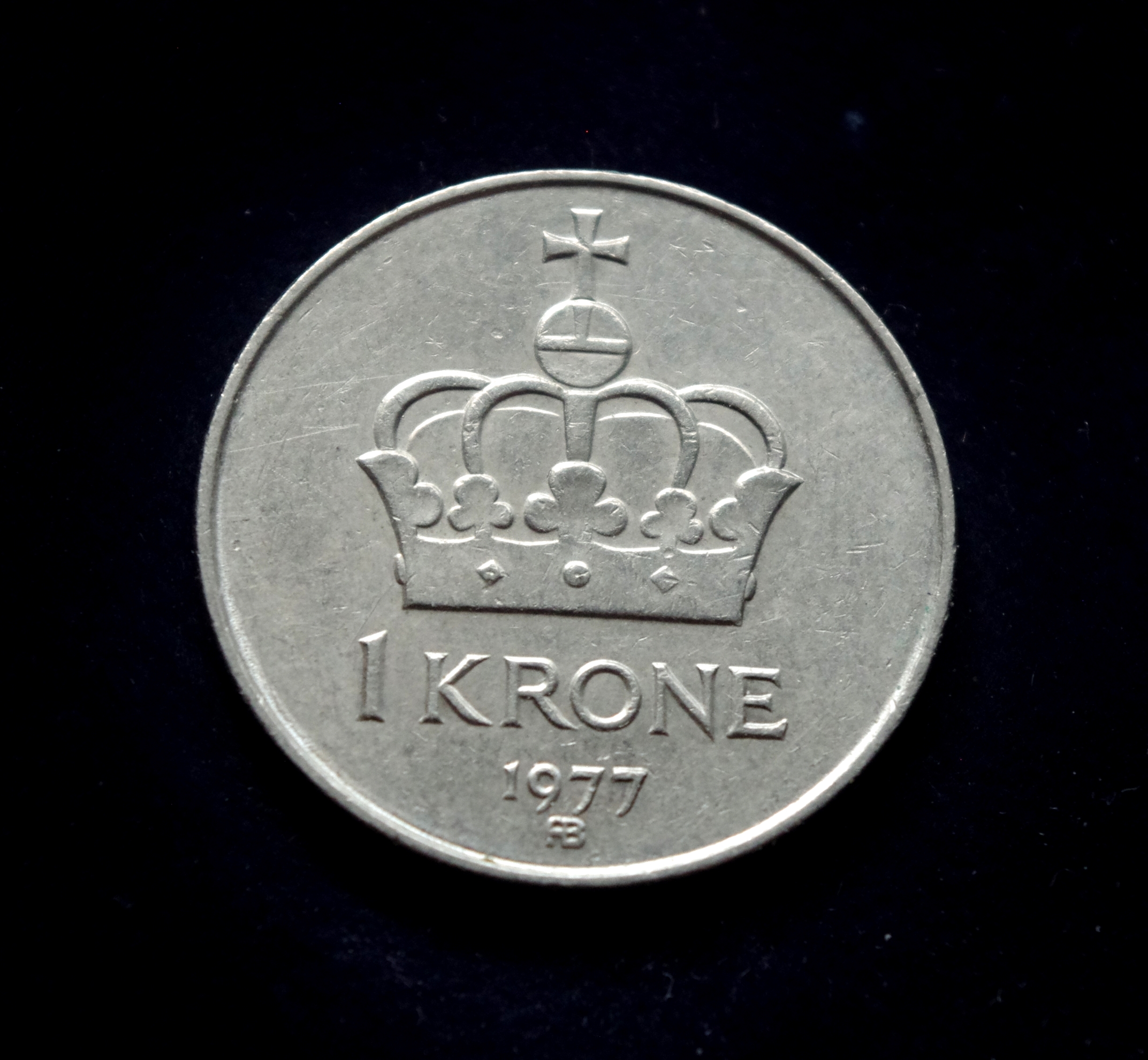 moneta, 1 krona, Norvegija