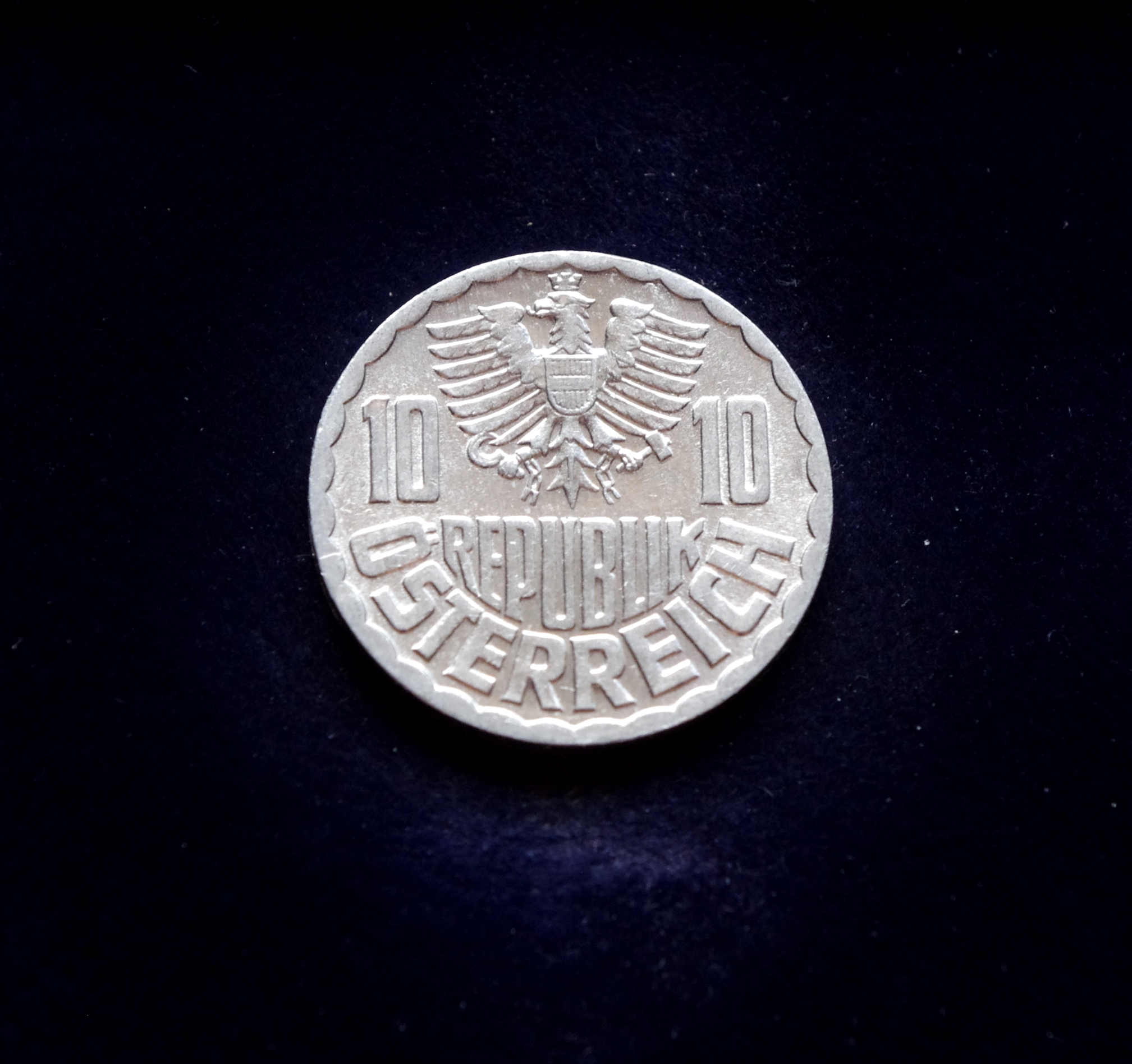 moneta, 10 grošenų, Austrija