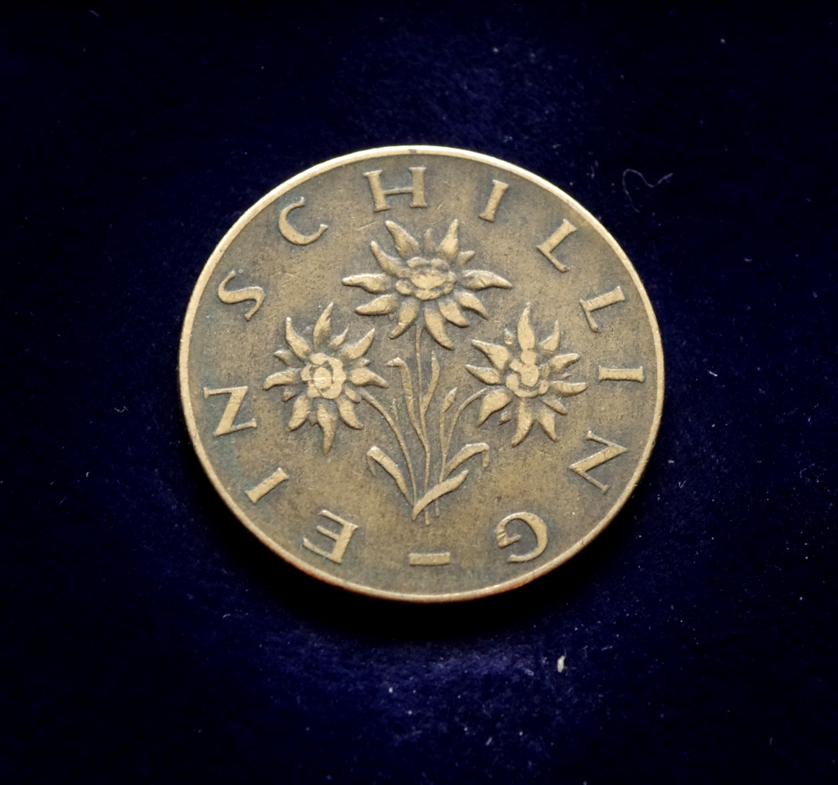 moneta, 1 šilingas, Austrija