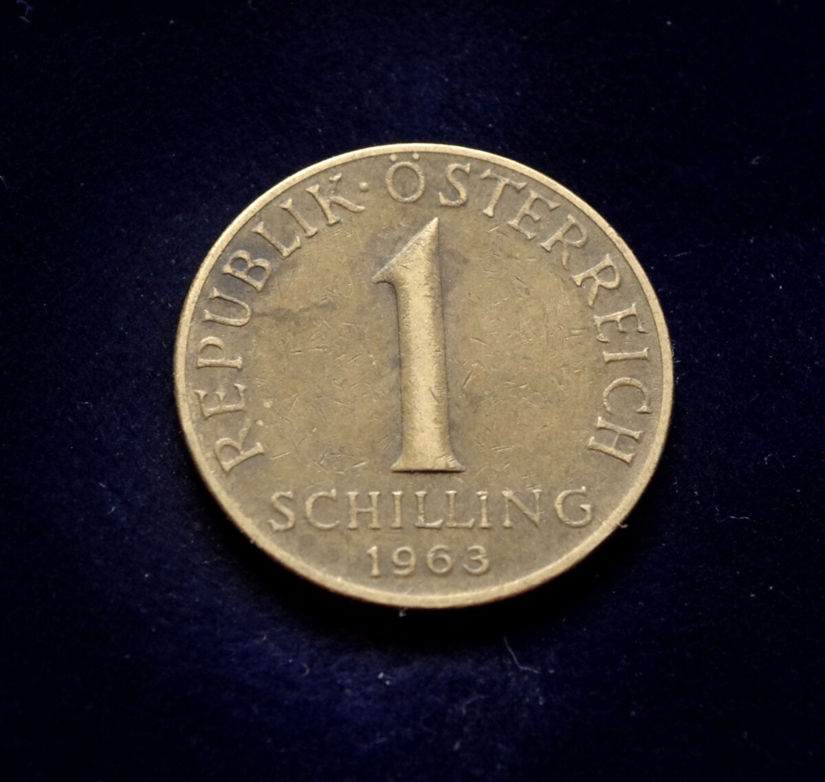 moneta, 1 šilingas, Austrija